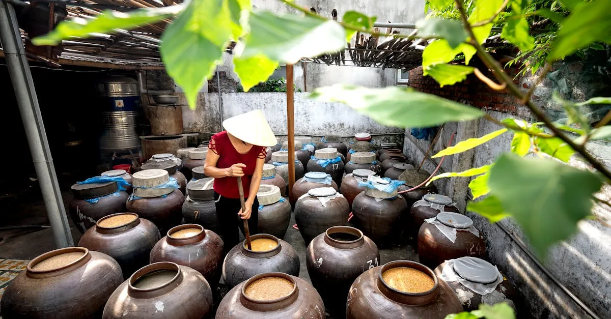 découvrez notre vinaigre artisanal, élaboré avec soin pour sublimer vos plats grâce à des saveurs uniques et authentiques.