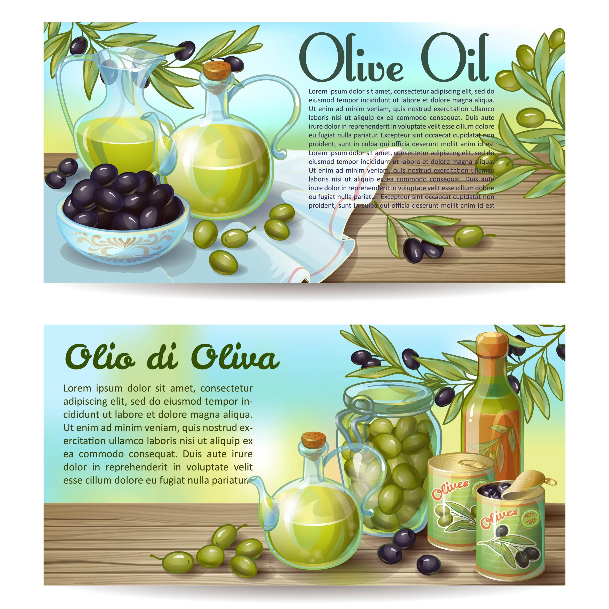 étiquette huile d’olive