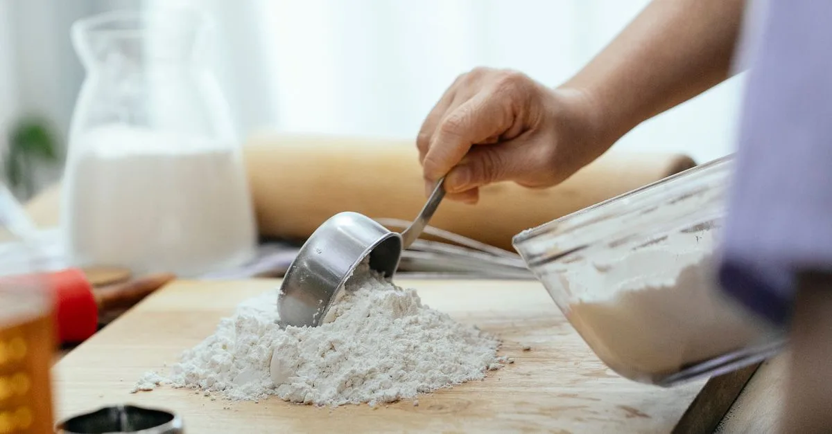découvrez comment convertir facilement les mesures de farine pour des recettes précises et réussies à chaque fois.